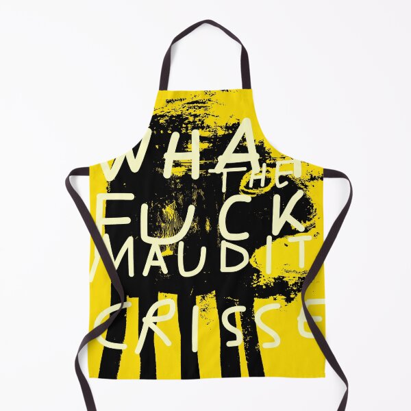 Aperçu de l'œuvre WHAT THE **** MAUDIT CRISSE No12 créée et vendue par Linda Vachon.