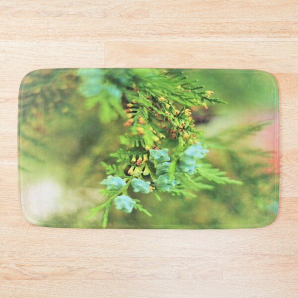Item preview, Fresh Greenery and Plant Life- Pine tree, plants, bokeh background  designed and sold by BirdsnStuff.