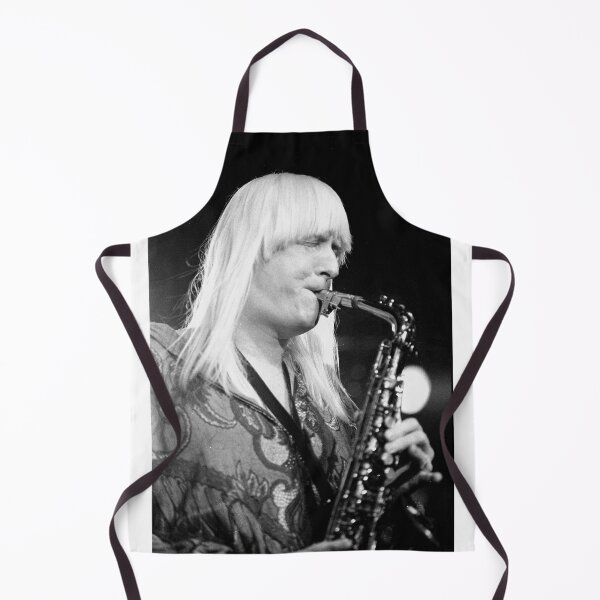 Item preview, Edgar Winter - BW Photograph designed and sold by ConcertImages.