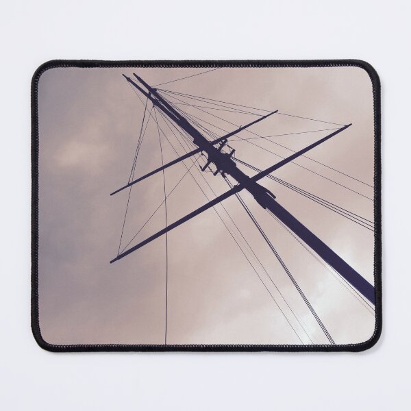 Item preview, Ship Mast in the Sunset designed and sold by itsechomusic.
