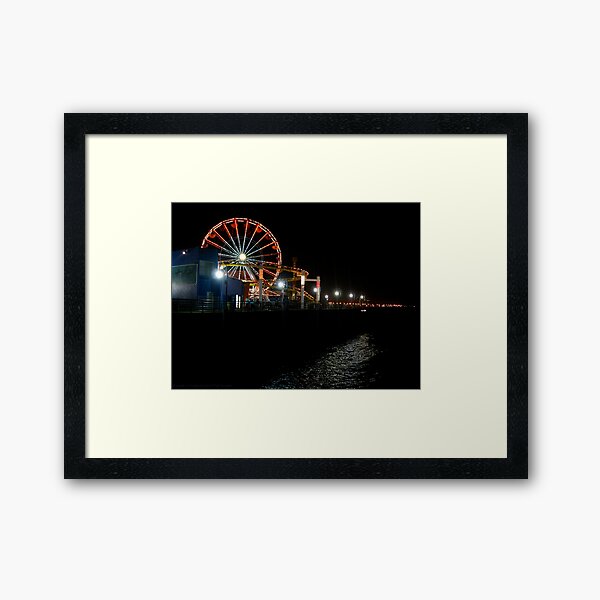 By Turns At Midnight Framed Art Print