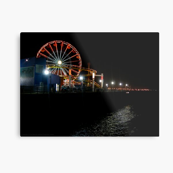 By Turns At Midnight Metal Print