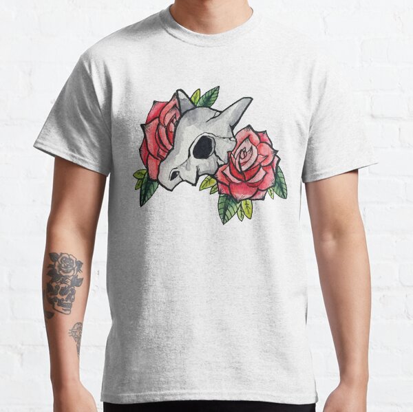 Item preview, #104 Orphan Skull Traditional Watercolor Tattoo designed and sold by papericarus.