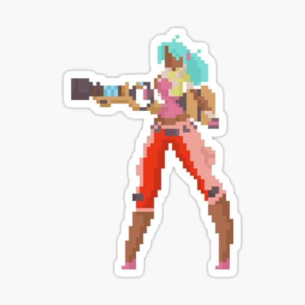 Beatrix Lebeau - Slime Rancher 8Bit Pixel Girl Sticker