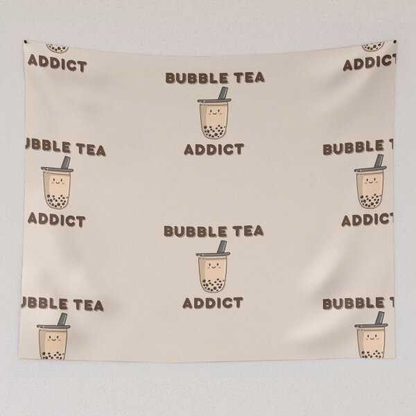 Item preview, Funny bubble boba tea addictt  designed and sold by FaithDesigns23.