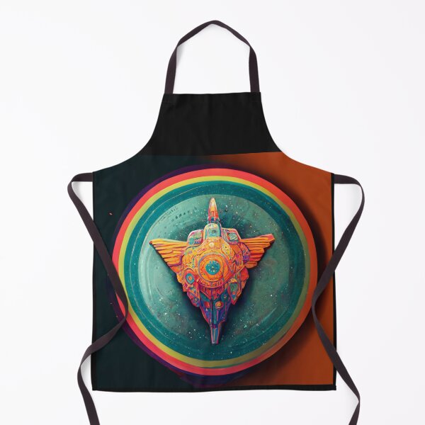 Item preview, Psychedelic Spaceship designed and sold by selfreference2.