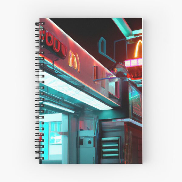 Item preview, Synthwave McDonald's designed and sold by Zestpond.