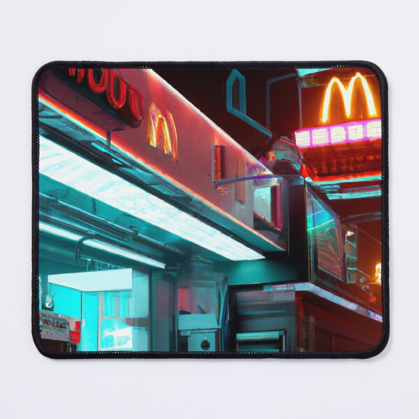 Item preview, Synthwave McDonald's designed and sold by Zestpond.