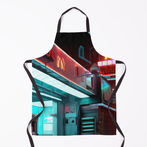 Item preview, Synthwave McDonald's designed and sold by Zestpond.