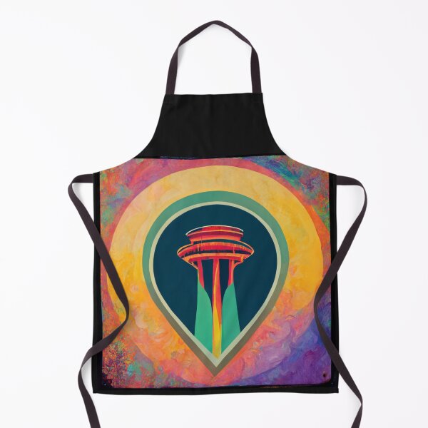 Item preview, Psychedelic Space Needle designed and sold by selfreference2.
