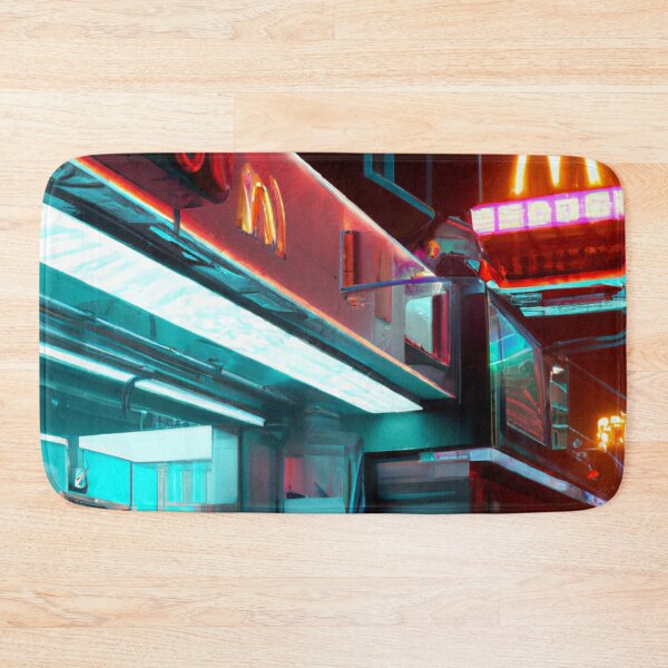 Item preview, Synthwave McDonald's designed and sold by Zestpond.