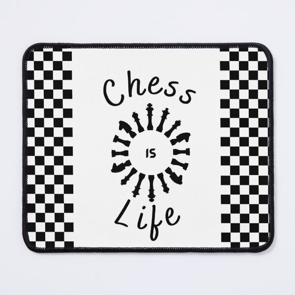 Item preview, Chess Is Life (Chess Board) designed and sold by SimplyMe-Plus.