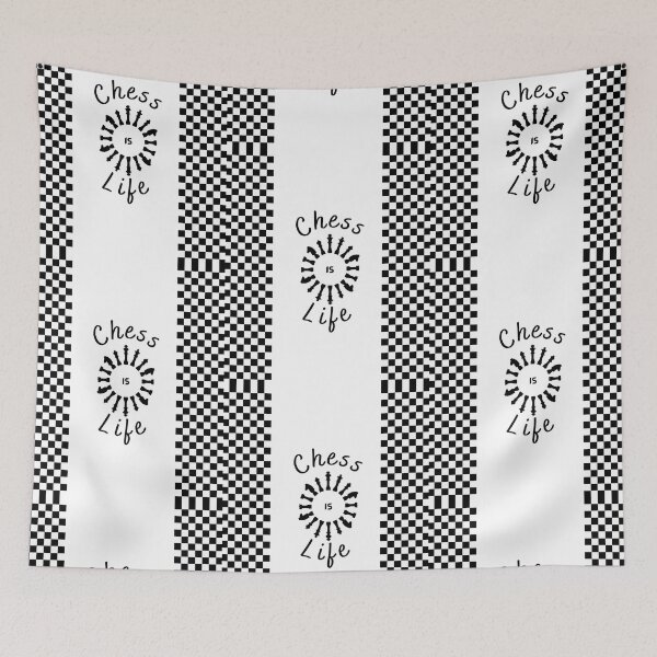 Item preview, Chess Is Life (Chess Board) designed and sold by SimplyMe-Plus.