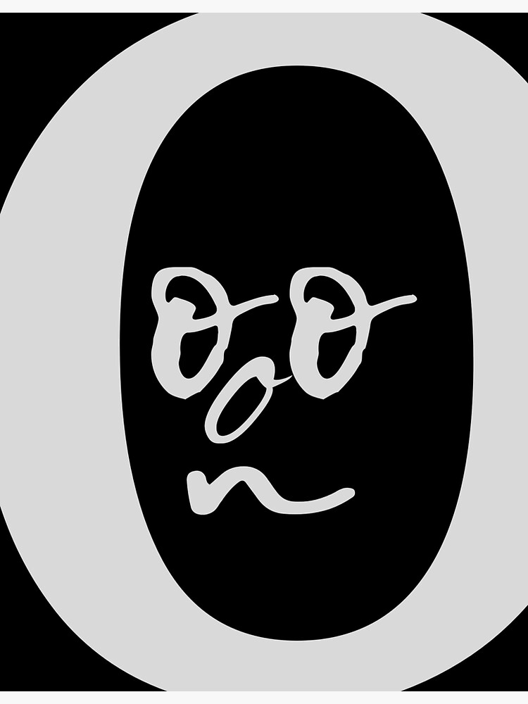 "Text Face" Sticker for Sale by Anubisheru Redbubble