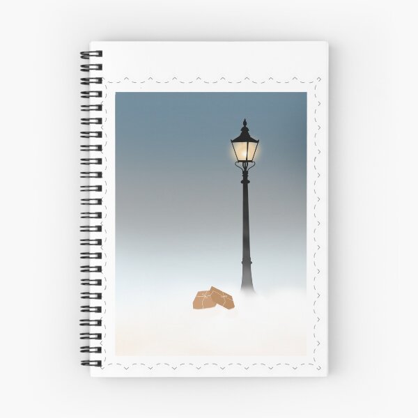 Item preview, Narnia Lamppost Stamp designed and sold by CatrionaT13.