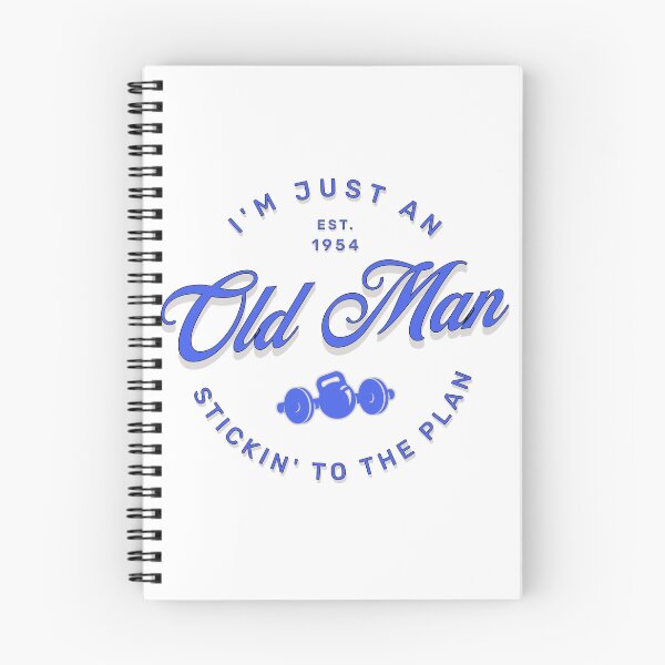 Item preview, Old Man Stickin' to the Plan designed and sold by agelessfitfreak.