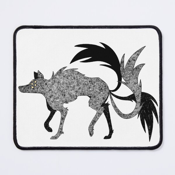 Item preview, wolf designed and sold by DropAttack.