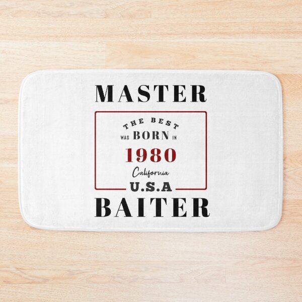 Item preview, MASTER BAITER BORN 1980 GIFT designed and sold by olivierjourjon.