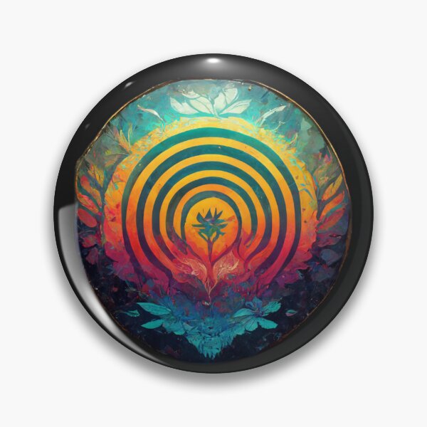 Item preview, Psychedelic Emblem designed and sold by selfreference2.