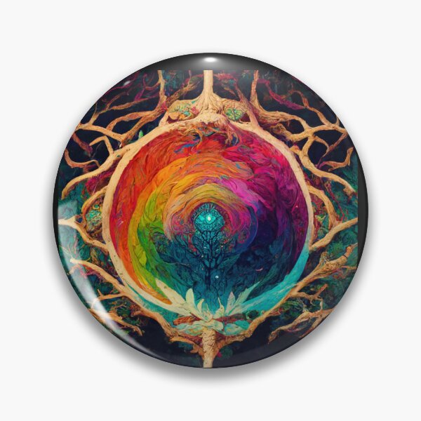 Item preview, Psychedelic Emblem designed and sold by selfreference2.