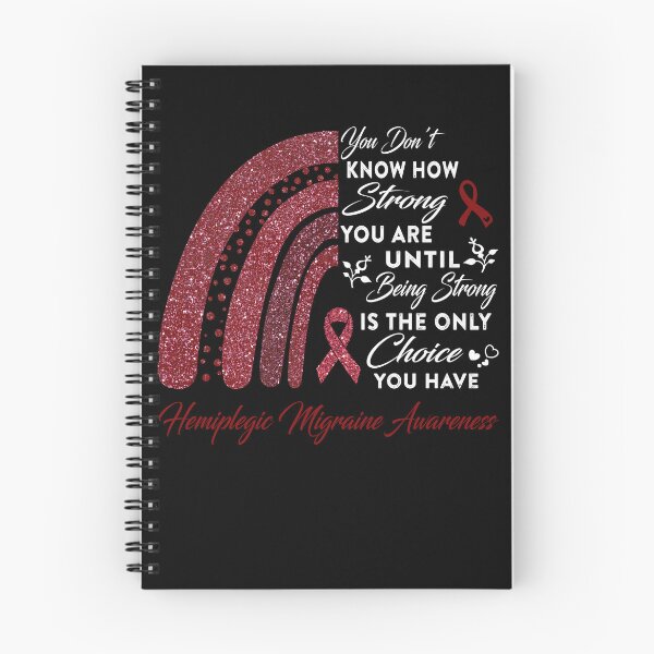Item preview, You Don't Know How Strong You Are Rainbow Hemiplegic Migraine Awareness designed and sold by Gillosina.