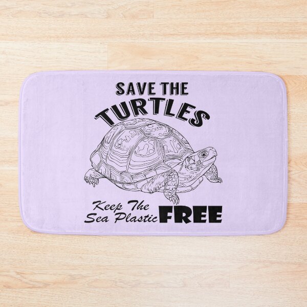 Item preview, Save the turtles keep the sea plastic free shirts, Save the turtles keep the sea plastic free masks, Save the turtles keep the sea plastic free stickers  designed and sold by Poussyarts.