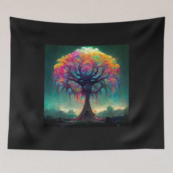Item preview, Psychedelic Tree designed and sold by selfreference2.