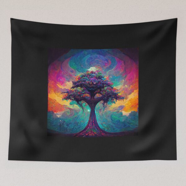 Item preview, Psychedelic Tree designed and sold by selfreference2.