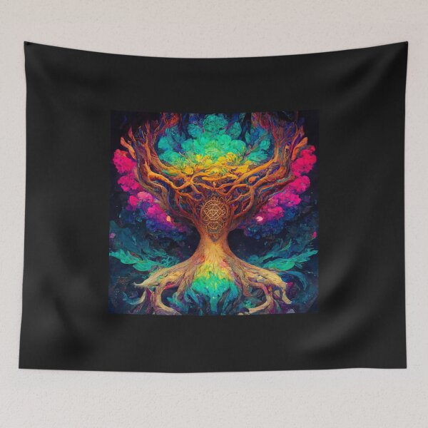 Item preview, Psychedelic Tree designed and sold by selfreference2.
