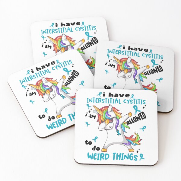 Item preview, Interstitial Cystitis Awareness Funny I have Interstitial Cystitis i'm allowed to do Weird Things! designed and sold by JanetShop809.