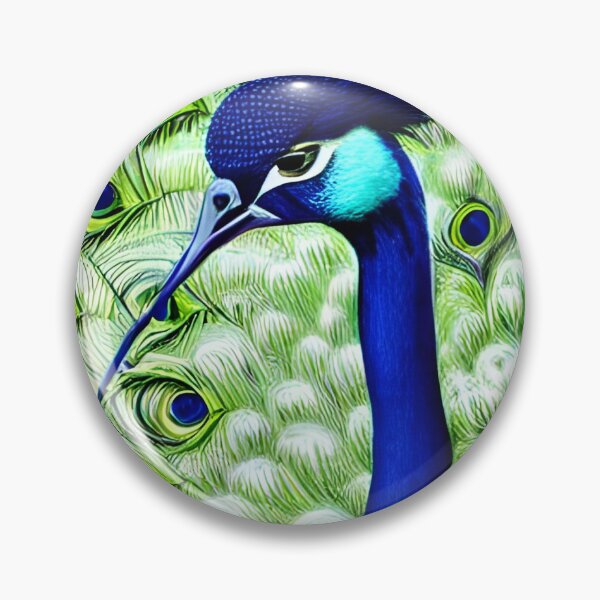 Item preview, Beautiful Vibrant Peacock (Peafowl) designed and sold by the-surrealist.