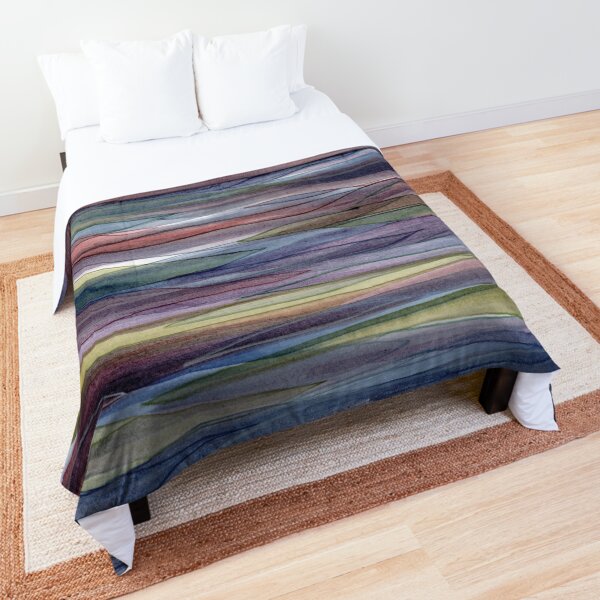 Evening Garden Topography Comforter