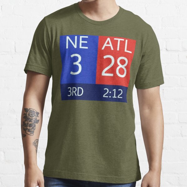 Live Every Day Like It's 28-3 3rd 2:08 New England Patriots And Atlanta  Falcons Version T Shirts, Hoodies, Sweatshirts & Merch