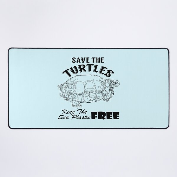 Item preview, Save the turtles keep the sea plastic free shirts, Save the turtles keep the sea plastic free masks, Save the turtles keep the sea plastic free stickers designed and sold by Poussyarts.
