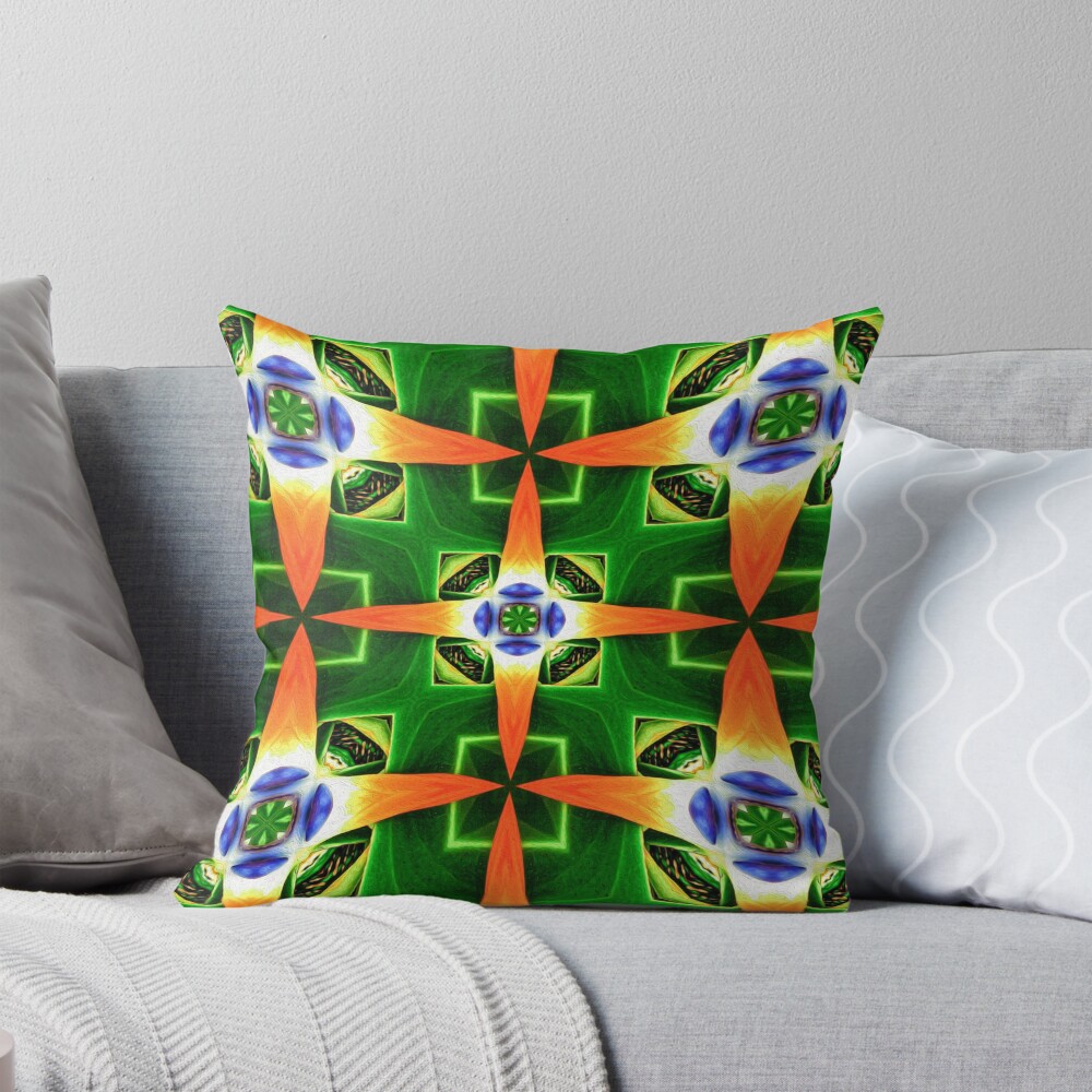 Item preview, Throw Pillow designed and sold by Patternflower.
