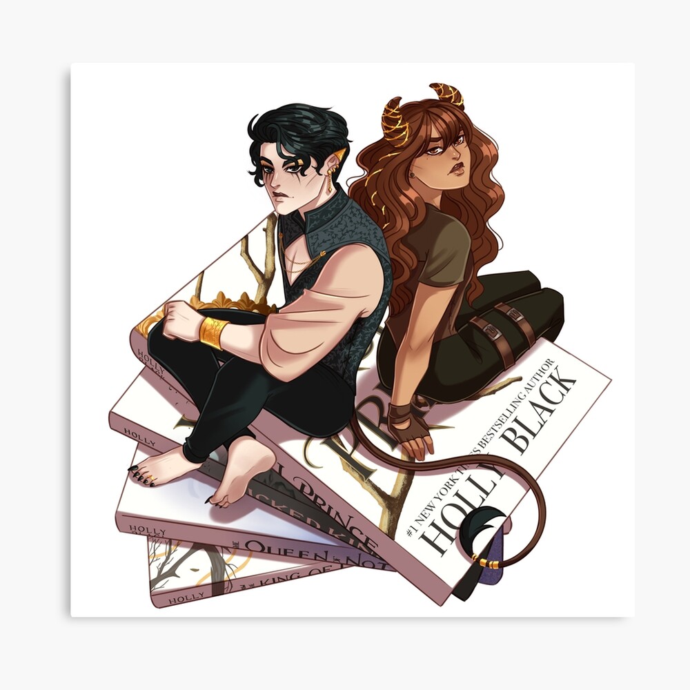 Jude and Cardan with the Cruel Prince