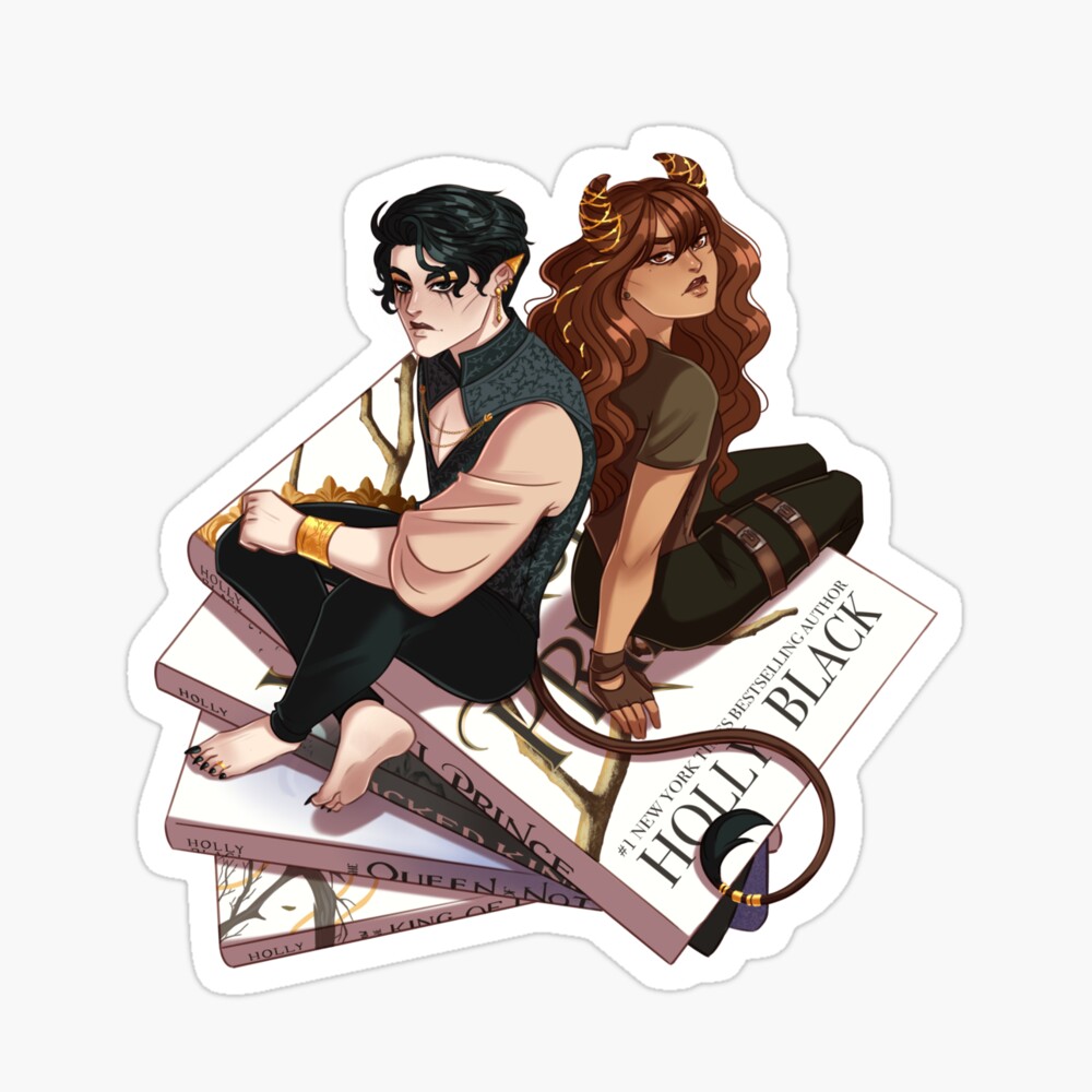 Jude and Cardan with the Cruel Prince