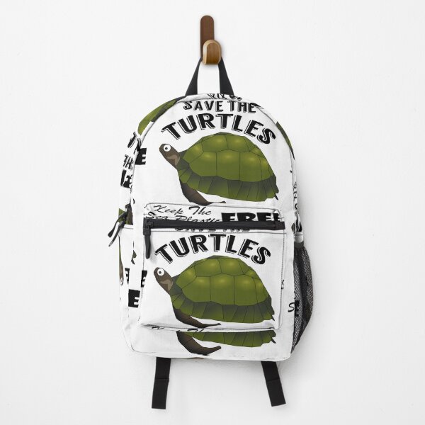 Item preview, Save the turtles keep the sea plastic free shirts, Save the turtles keep the sea plastic free masks, Save the turtles keep the sea plastic free stickers designed and sold by Poussyarts.