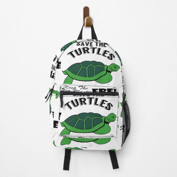 Item preview, Save the turtles keep the sea plastic free shirts, Save the turtles keep the sea plastic free masks, Save the turtles keep the sea plastic free stickers designed and sold by Poussyarts.