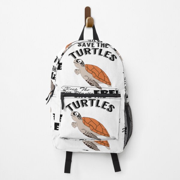 Item preview, Save the turtles keep the sea plastic free shirts, Save the turtles keep the sea plastic free masks, Save the turtles keep the sea plastic free stickers designed and sold by Poussyarts.
