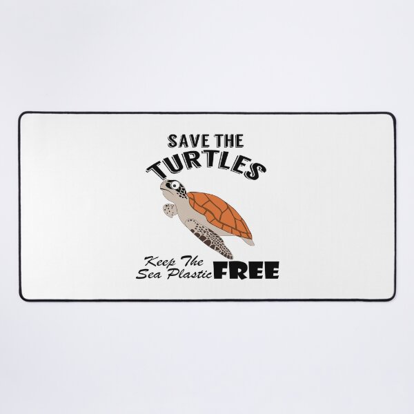 Item preview, Save the turtles keep the sea plastic free shirts, Save the turtles keep the sea plastic free masks, Save the turtles keep the sea plastic free stickers designed and sold by Poussyarts.