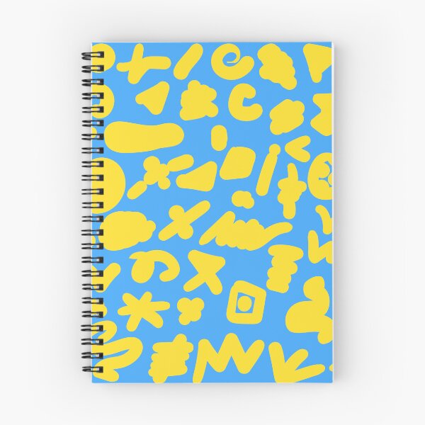 Item preview, yellow doodles designed and sold by MocaCreative.