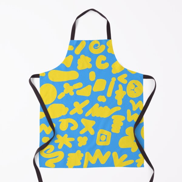 Item preview, yellow doodles designed and sold by MocaCreative.