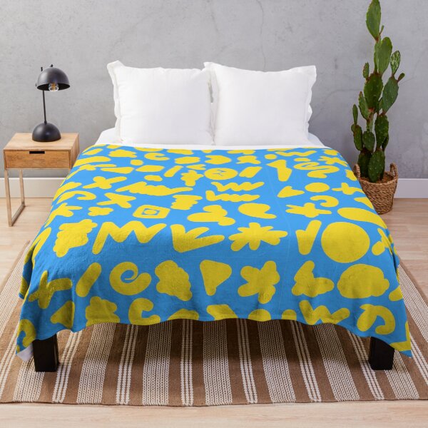 Item preview, yellow doodles designed and sold by MocaCreative.