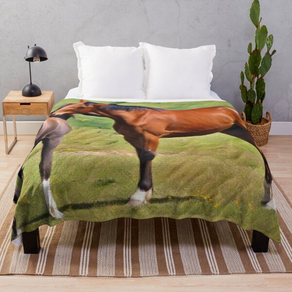 Item preview, Cuadro de Caballo y Ternero en pradera designed and sold by StoicQuotes.
