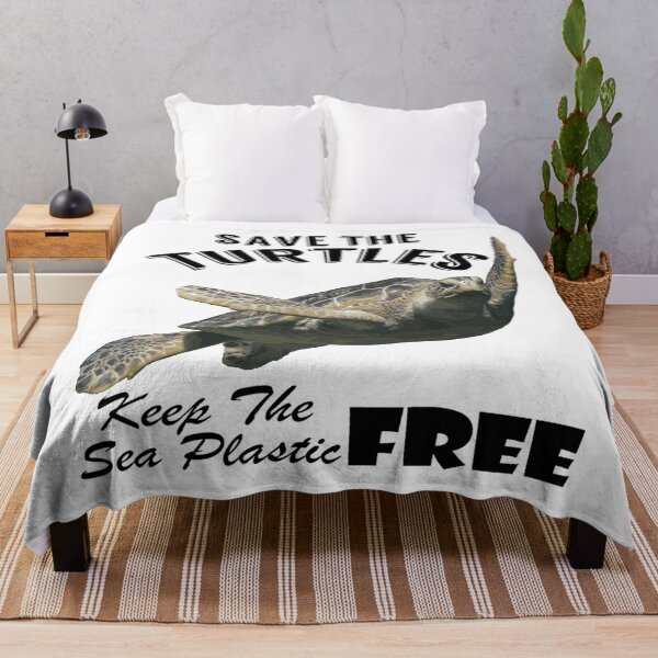Item preview,  Save the turtles keep the sea plastic free shirts, Save the turtles keep the sea plastic free masks, Save the turtles keep the sea plastic free stickers  designed and sold by Poussyarts.