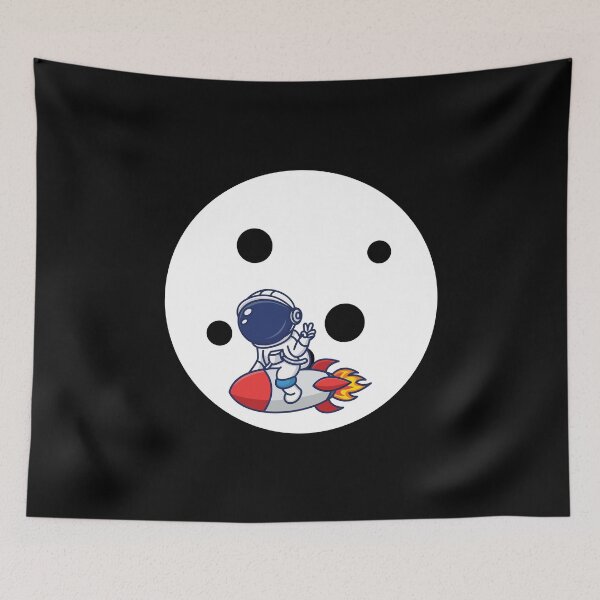 Item preview, Astronaut Explore The Moon - Spaceship designed and sold by FridPix.