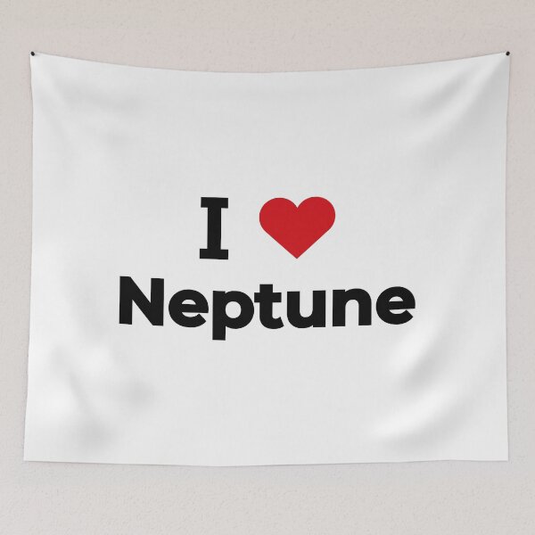 Aperçu de l'œuvre J'aime Neptune créée et vendue par Moyanana.
