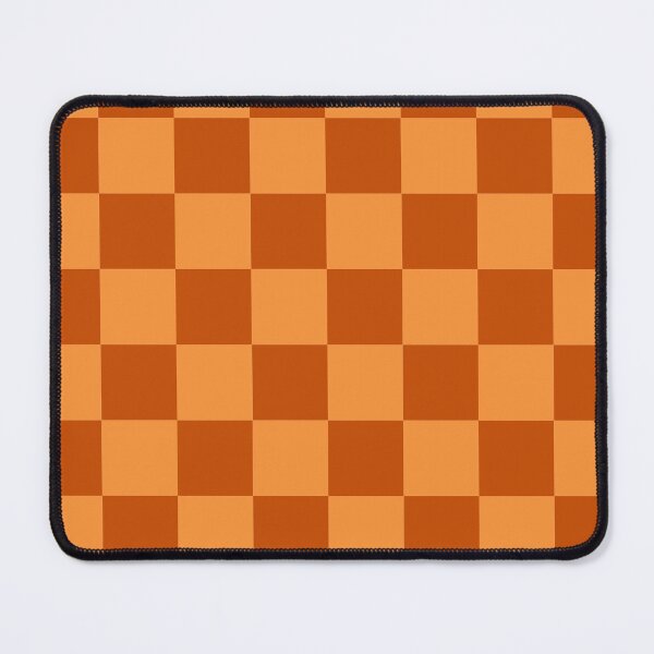 Item preview, Checkered Fall Orange Tiles designed and sold by 247vibes.