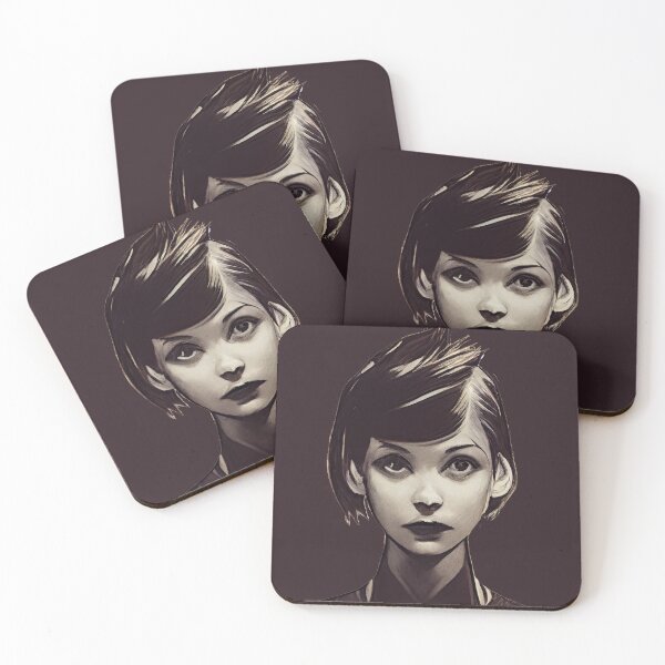 Item preview, A woman portrait designed and sold by etherElric.